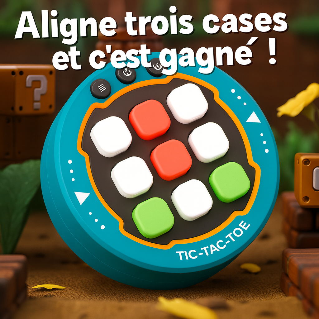 Morpion de poche électronique – duel express sans match nul