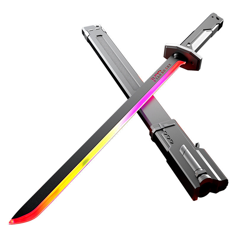 Épée lumineuse rechargeable – duels LED fun pour kids & cosplay (6+)